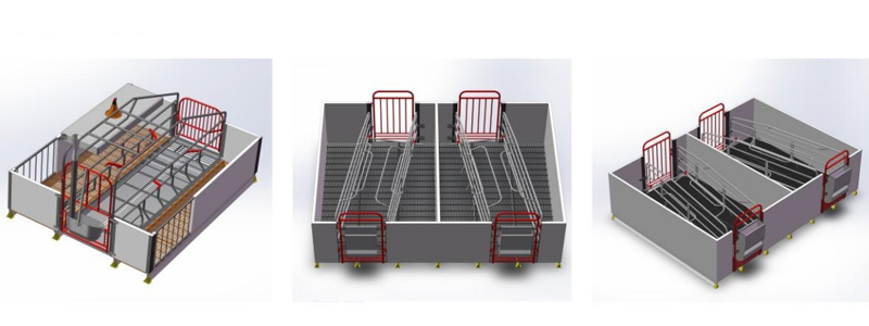 Pig Equipment Farrowing Crate