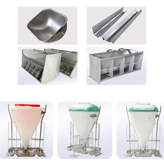 pig equipment Pig Feeder Stainless Steel Feeder Plastic Wet-dry Feeder